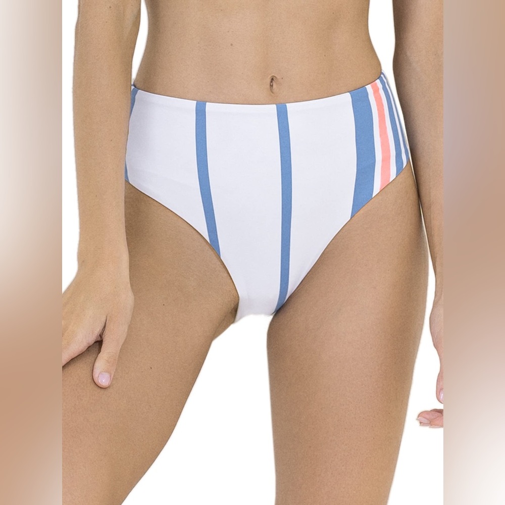 Maaji Women's Standard Bengal Stripe Epica Medium Blue NWT